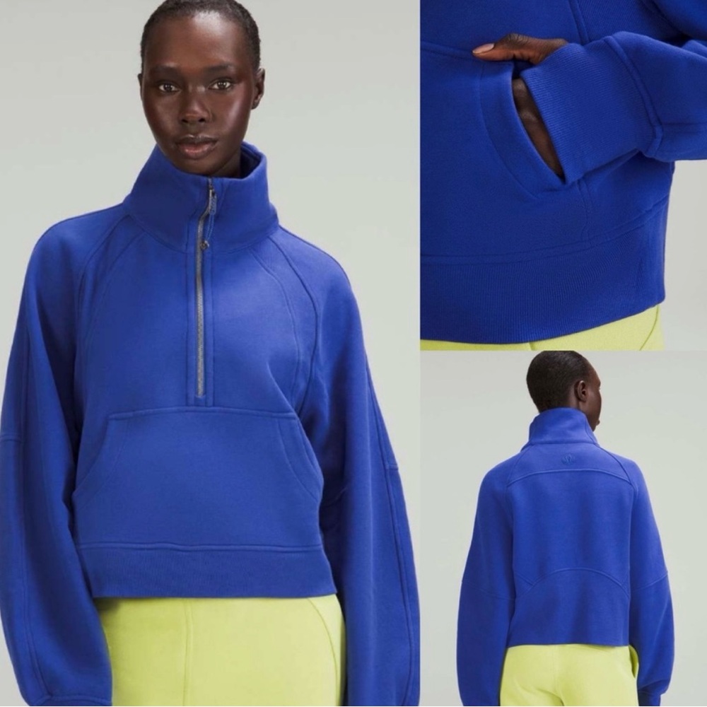 Lululemon Scuba Oversized Funnel Neck Half Zip